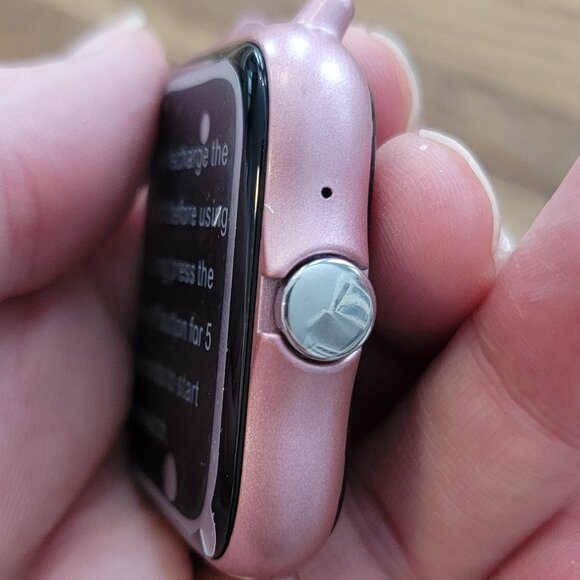 Pink Smart Watch  Waterproof Smartwatch Bluetooth iPhone /Android - Picture 5 of 15